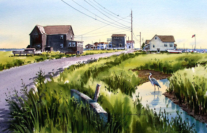 Benny's Landing Skyline