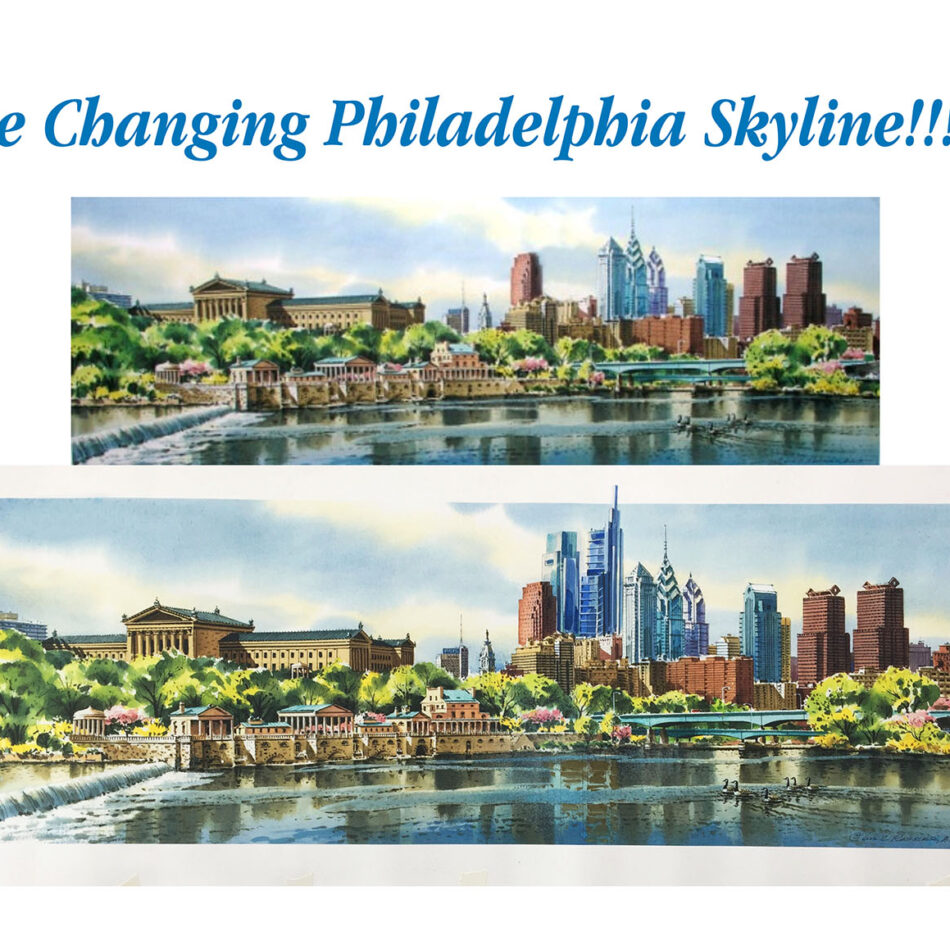 The Changing Philadelphia Skyline
