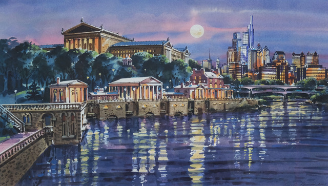 Schuylkill Nocturne