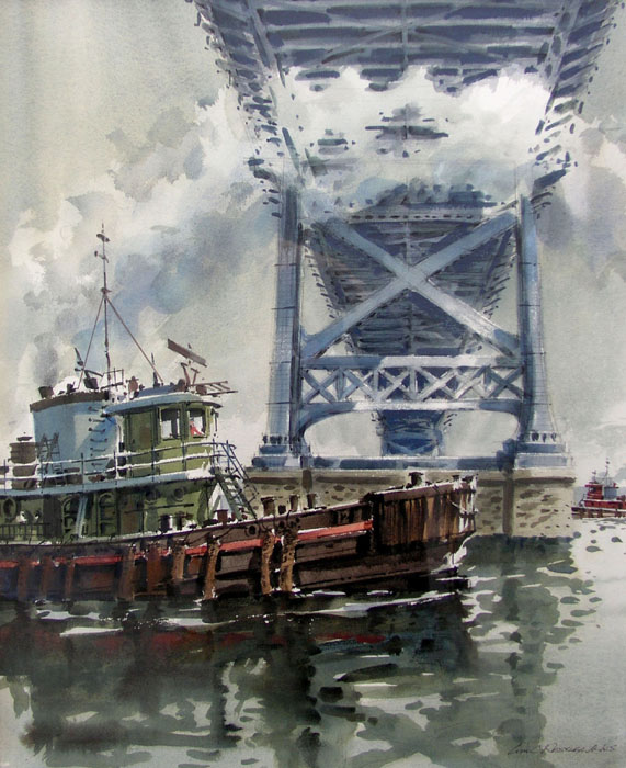 Under the Ben Franklin