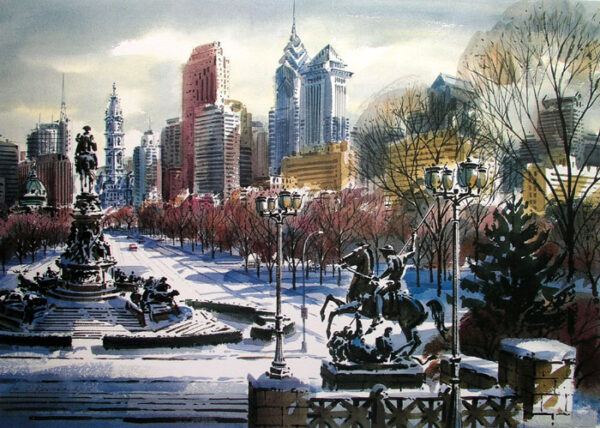 Winter Skyline